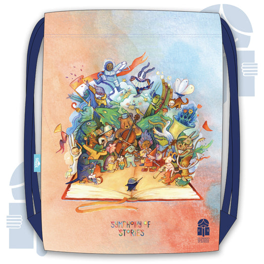2026 Big Drawstring Bag - Symphony of Stories