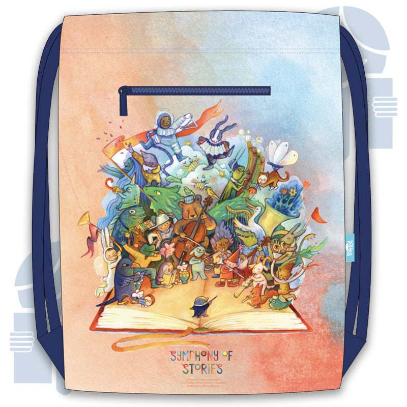 2026 Big Drawstring Bag - Symphony of Stories