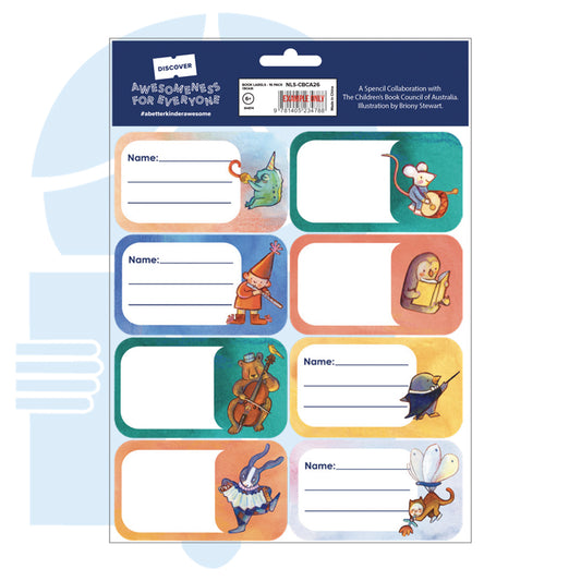 2026 Book Labels - Symphony of Stories