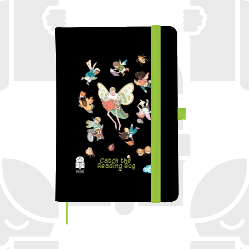 2027 A5 Printed Notebook - Catch the Reading Bug