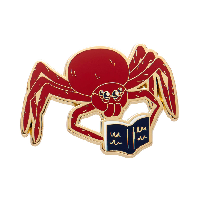 Ari the Spider Enamel Pin