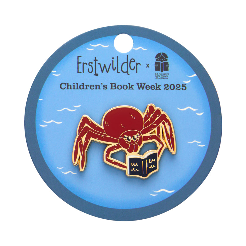 Ari the Spider Enamel Pin