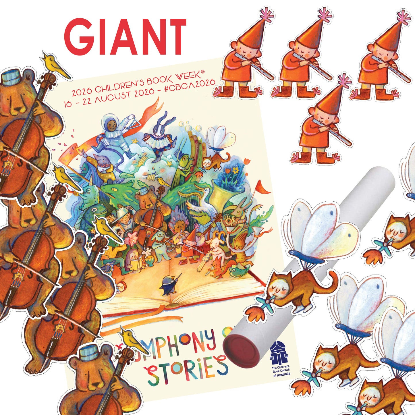 2026 Giant Book Week in-a-tube