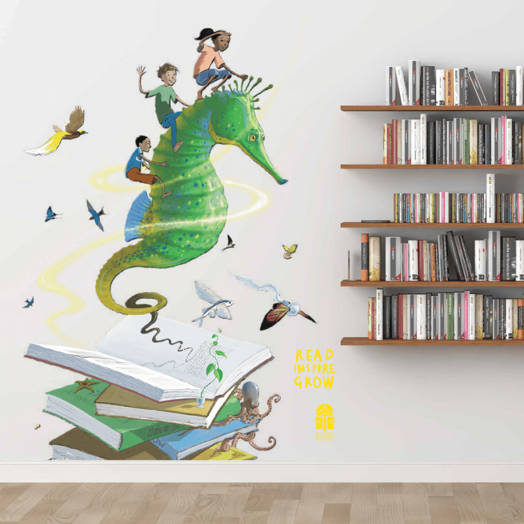 2023 Seahorse Wall Decal