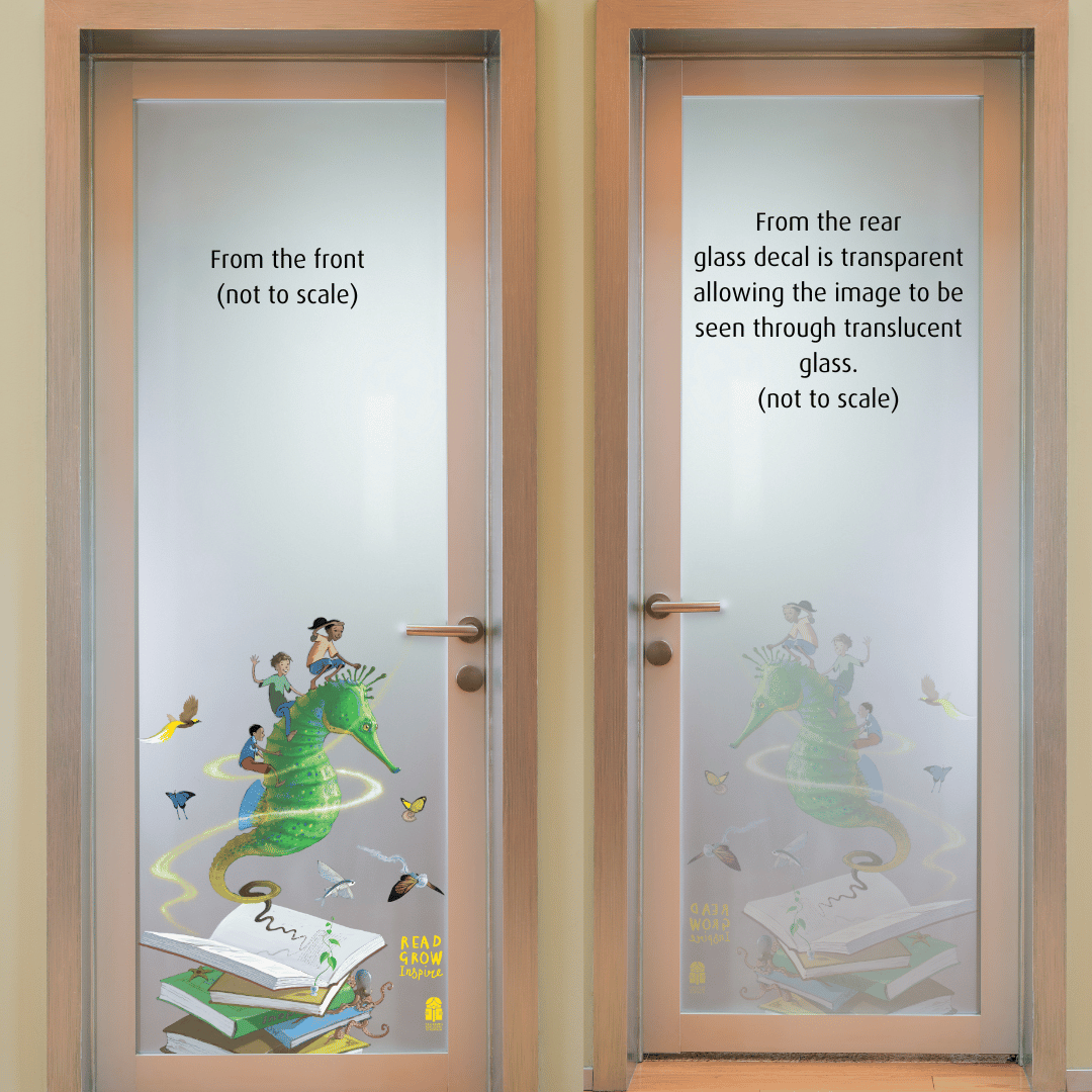 2023 Seahorse Wall Decal