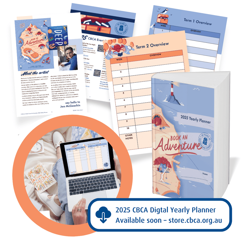 2025 cbca digital yearly planner children s book council of australia