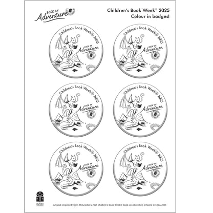 2025 Colour-in Badges