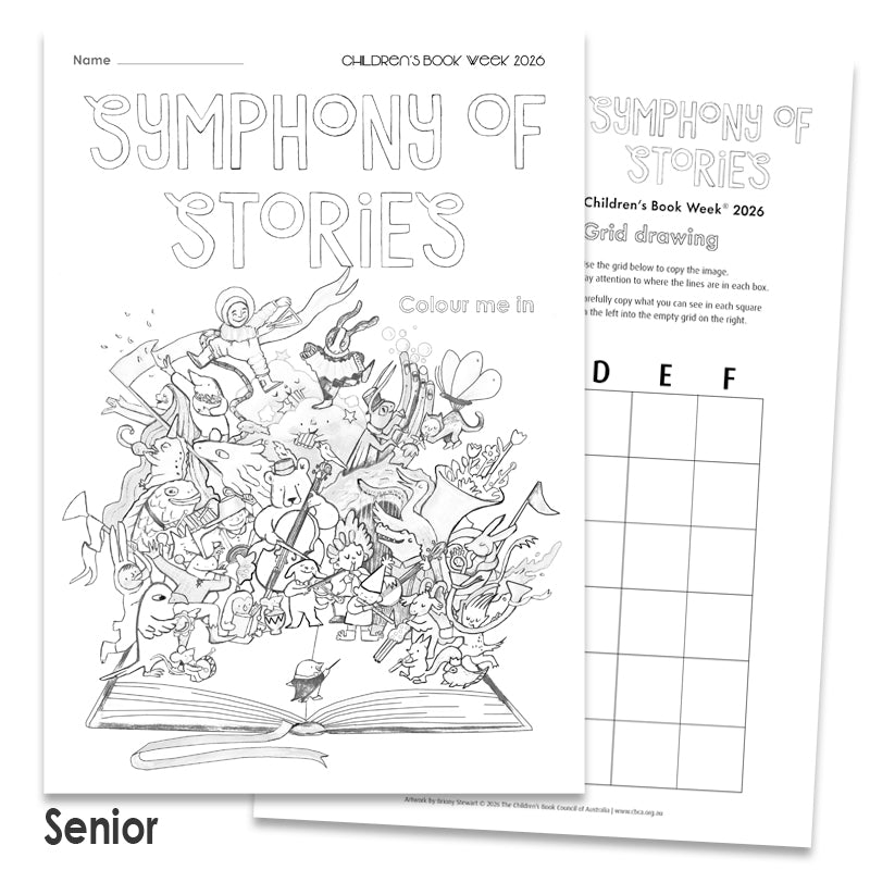 2026 Digital Colour-in Sheet