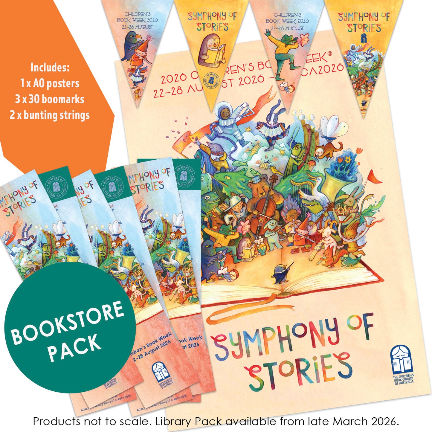 2026 Bookstore Pack - Symphony of Stories