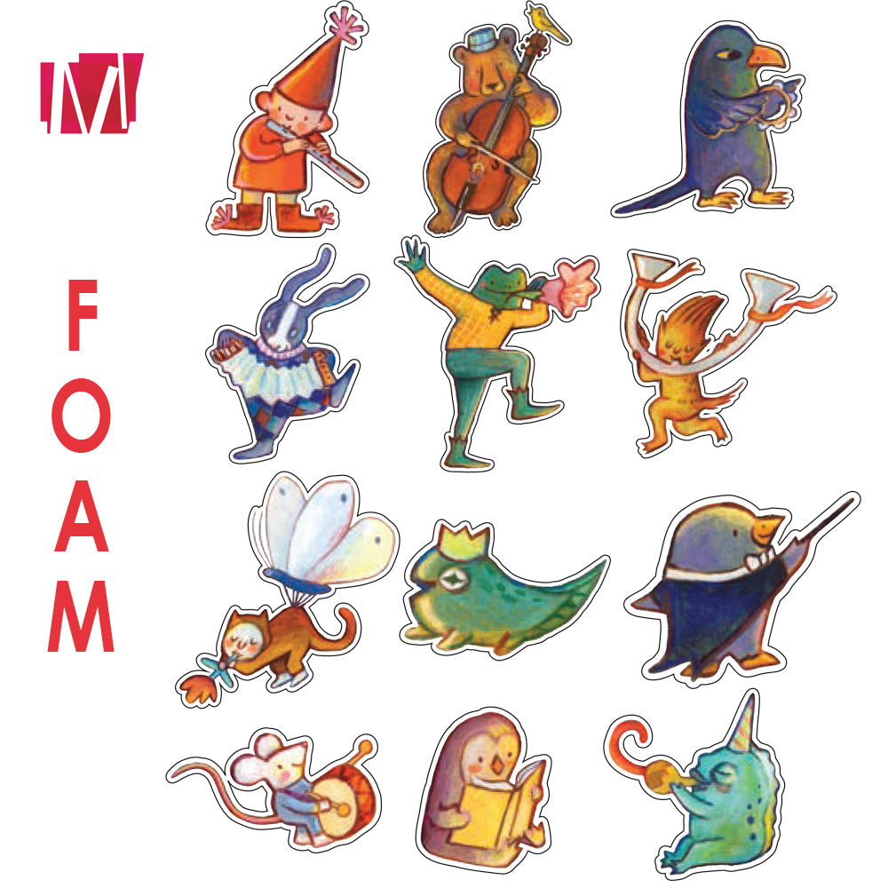 2026 Foam OR Decal Cut-Out Set - Symphony of Stories