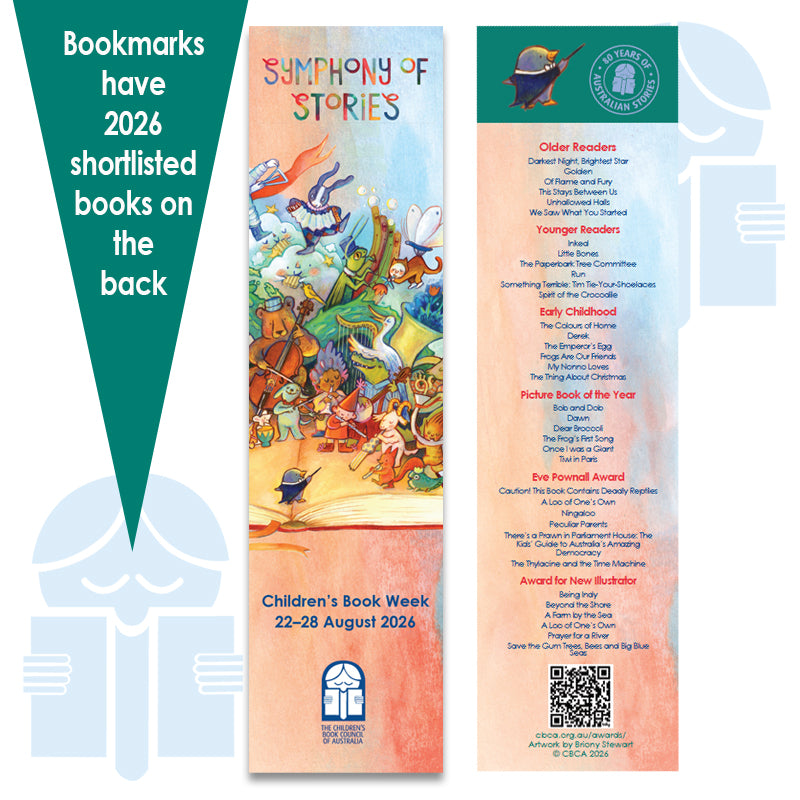 2026 Bookmarks (pack of 30) Symphony of Stories