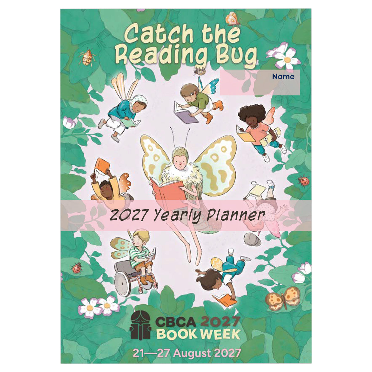 2027 Yearly Planner Digital - Catch the Reading Bug