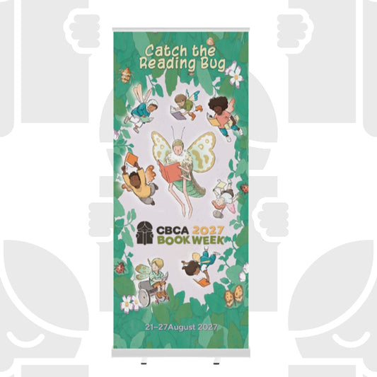 2027 Pull-Up Banner - Catch the Reading Bug