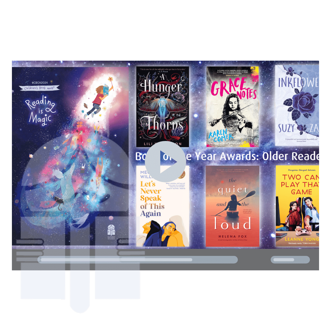 2024 CBCA Book of the Year Shortlist digital poster