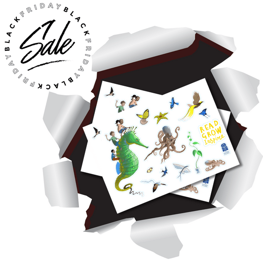 2023 Children's Book Week® A4 Character Stickers (NEW!)