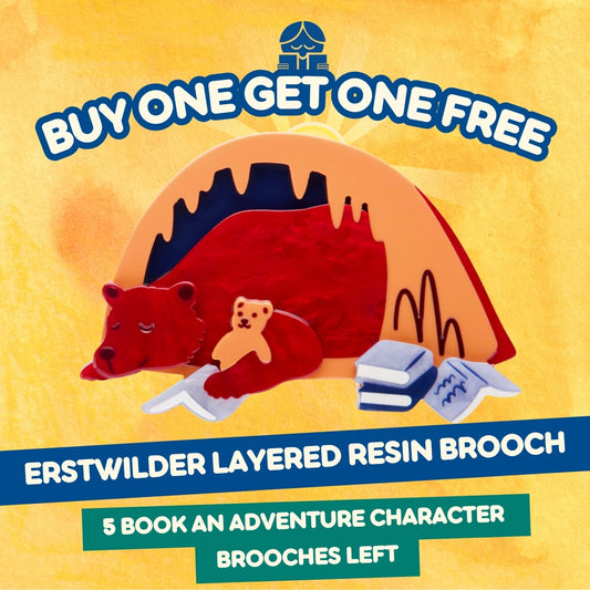 Otso the Bear Brooch