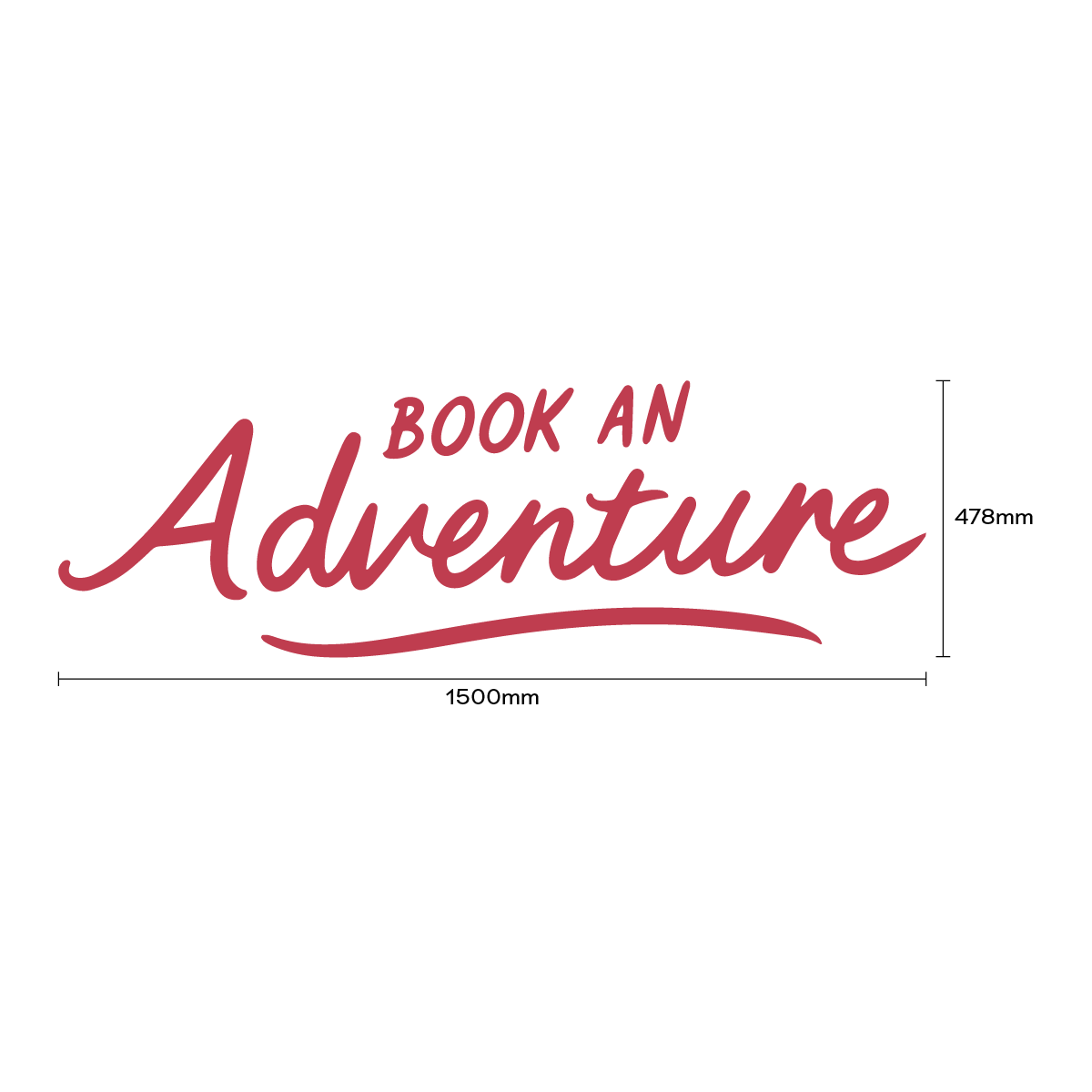 2025 Book an Adventure Decal Large