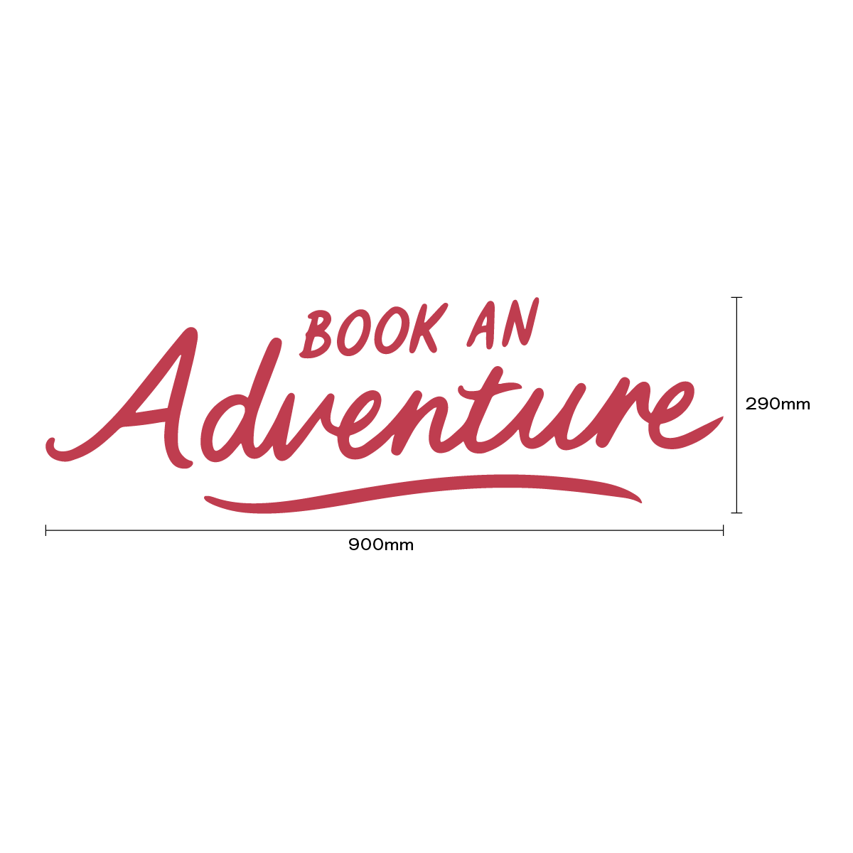 2025 Book an Adventure Decal Large