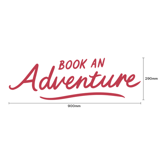 2025 Book an Adventure Decal Small