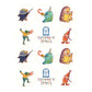 2026 Cupcake Topper Digital Design - Symphony of Stories