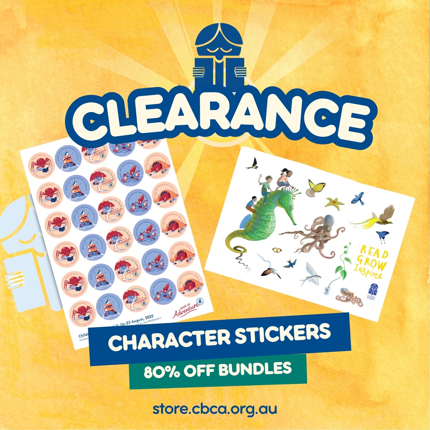 Character Sticker Bundles Clearance