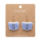 Story Book Drop Earrings - Blue