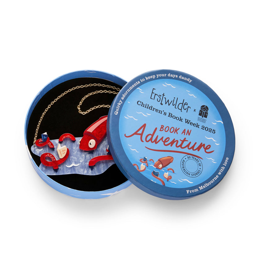 Cal the Giant Squid Necklace