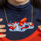 Cal the Giant Squid Necklace