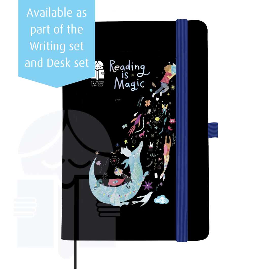 "Reading is Magic" A6 notebook
