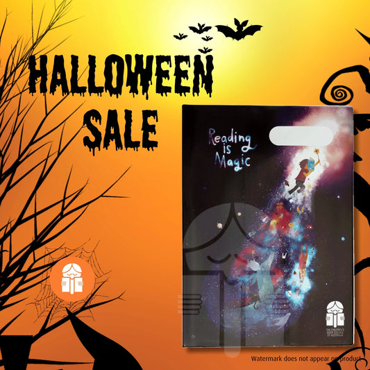 2024 Reading is Magic Book Cover - Halloween Sale