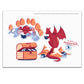 Character Cutouts: 2025 Dragon Spider and Treasure Chest