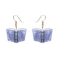 Story Book Drop Earrings - Blue