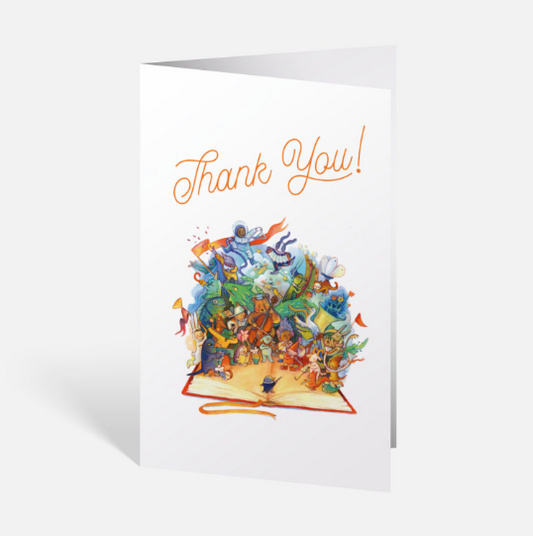 2026 Thank You Card Digital - Symphony of Stories