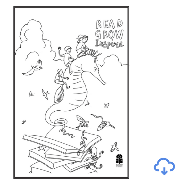 2023 Children's Book Week® Digital Colouring Poster Children's Book